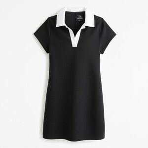 Abercrombie & Fitch Black and White Polo Dress